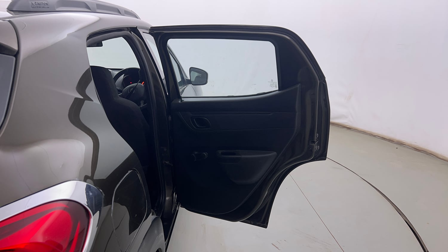 Used 2017 Renault Kwid RXT (O) 1.0 SCE Edition Petrol Manual interior RIGHT REAR DOOR OPEN VIEW