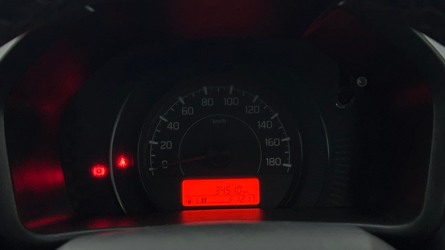 Used 2023 Maruti Suzuki Celerio LXi Petrol Manual interior CLUSTERMETER VIEW