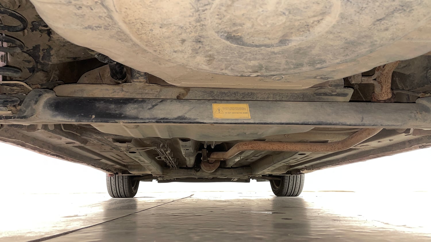 Used 2020 Tata Altroz XT Petrol Petrol Manual extra REAR UNDERBODY VIEW (TAKEN FROM REAR)