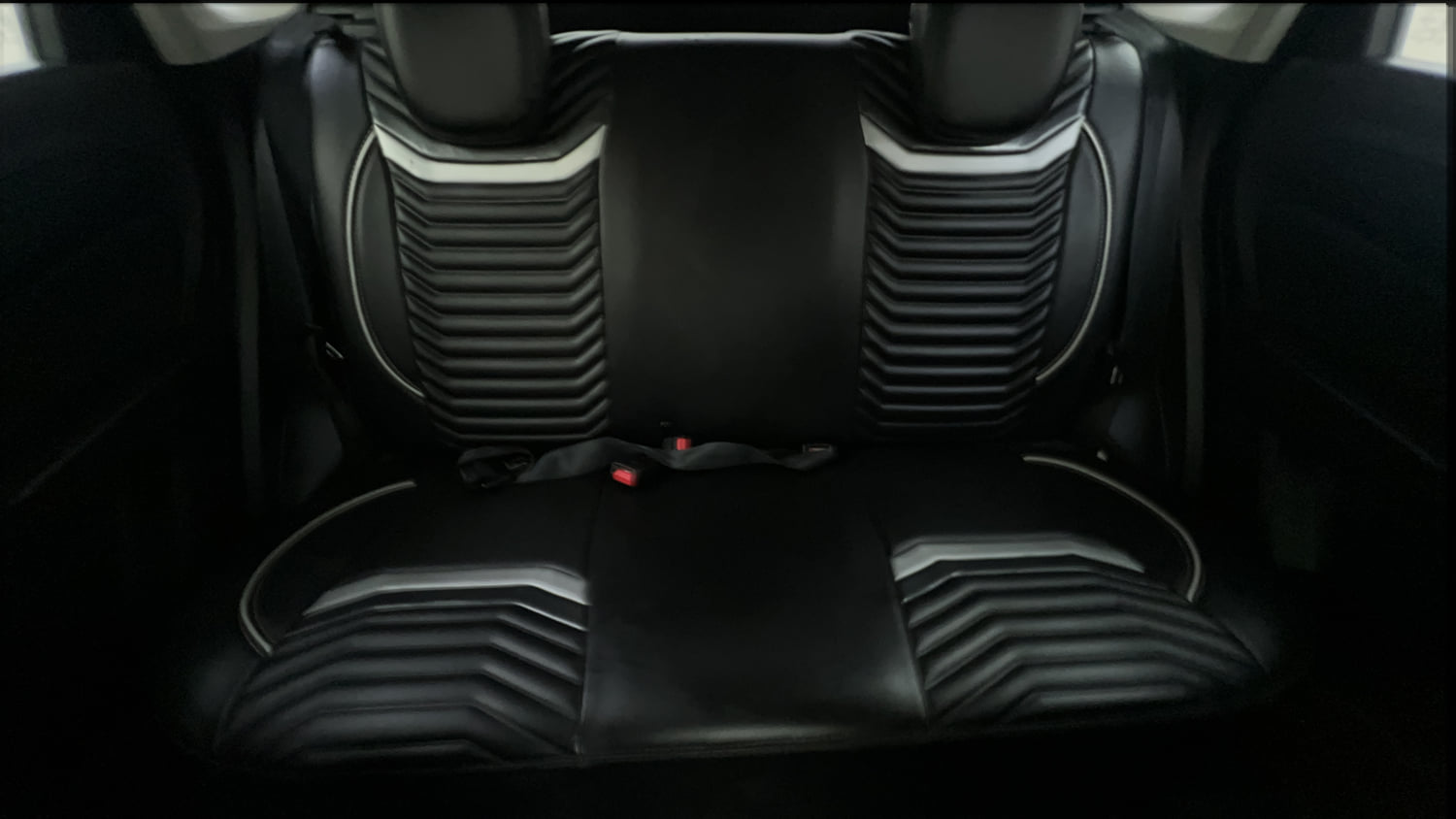Used 2022 maruti-suzuki Vitara Brezza VXi Petrol Manual interior REAR SEAT CONDITION VIEW
