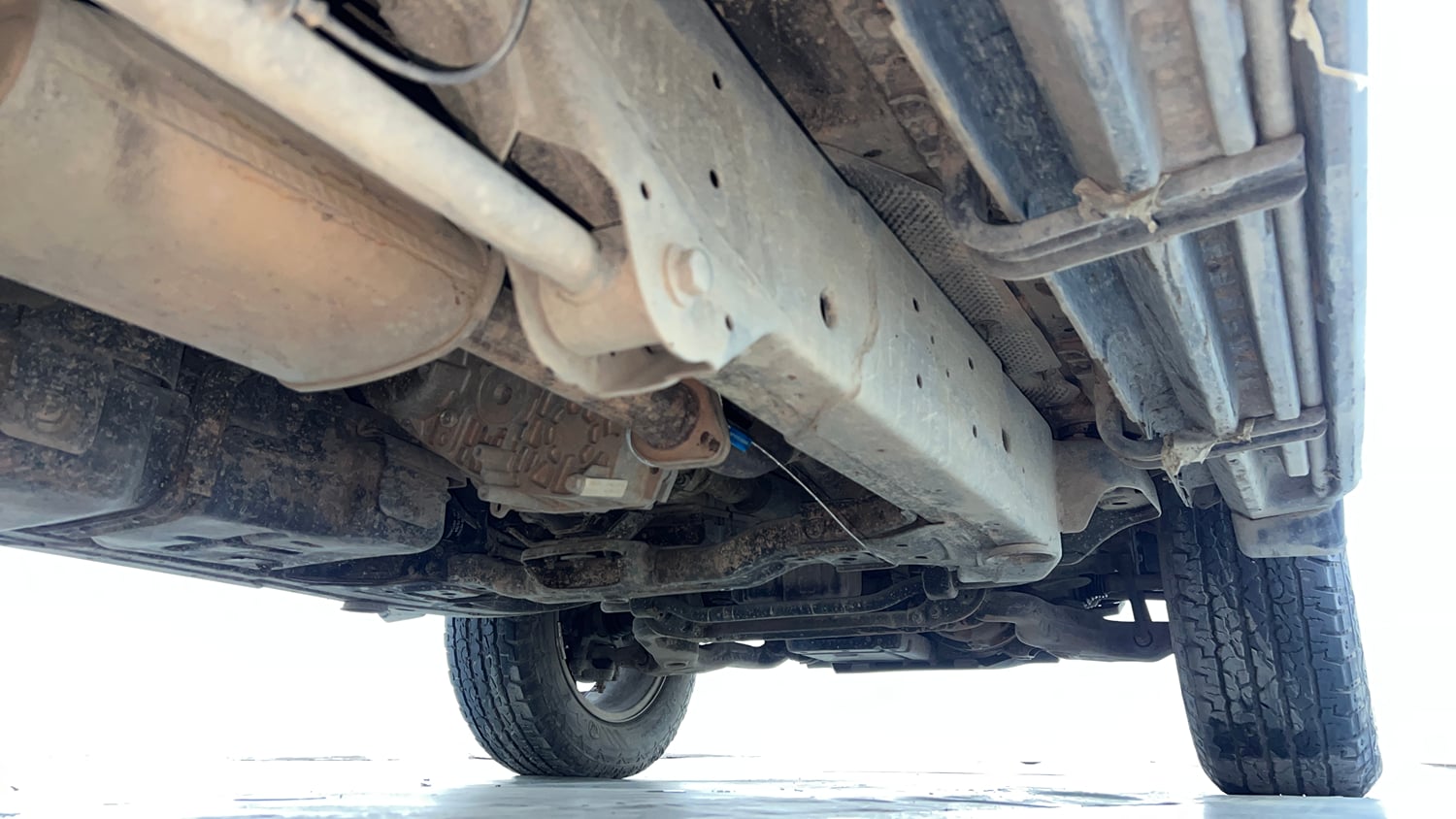 Used 2022 mahindra Thar LX Hard Top Petrol AT 4WD Petrol Automatic extra REAR RIGHT UNDERBODY VIEW