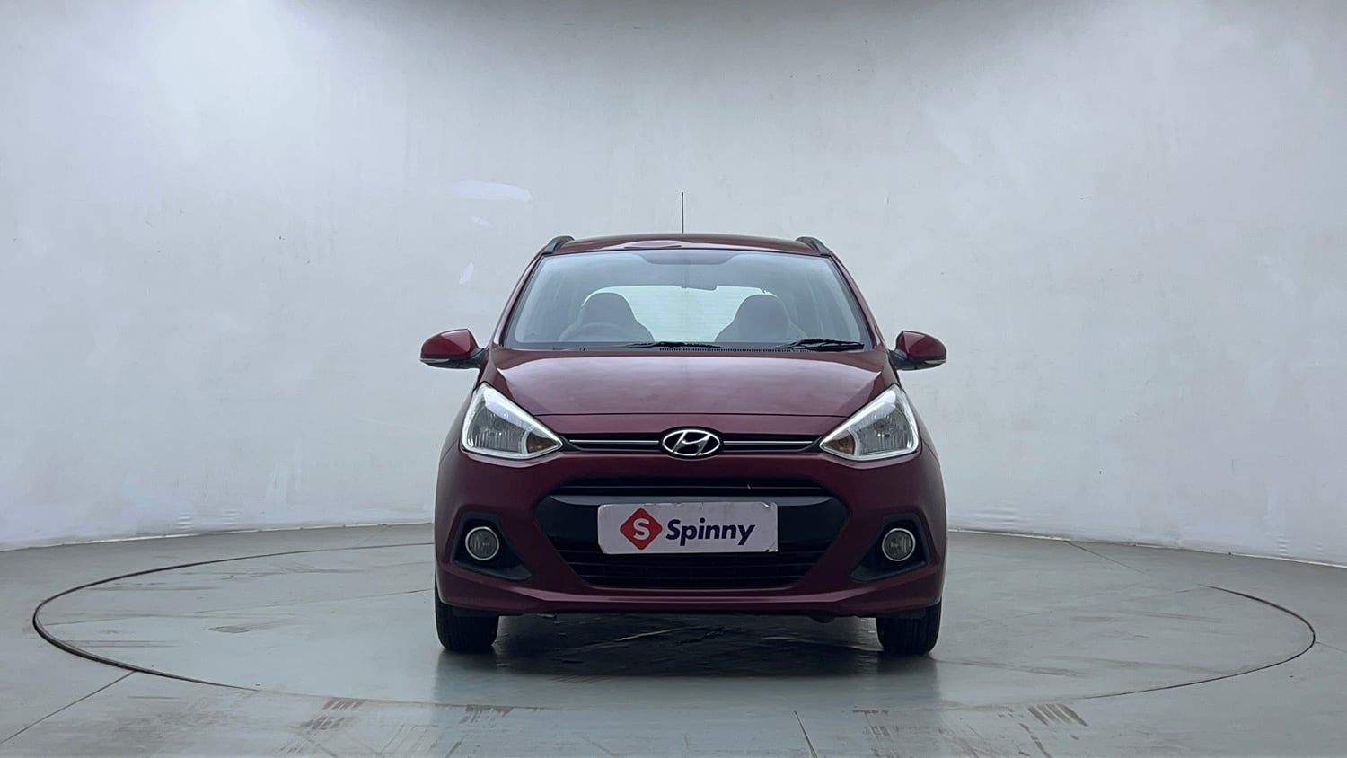 Used 2015 Hyundai Grand i10 Sportz 1.2 Kappa VTVT Petrol Manual exterior FRONT VIEW