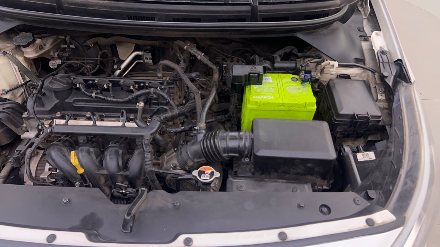 Used 2018 Hyundai Elite i20 Asta 1.2 AT Petrol Automatic engine ENGINE LEFT SIDE VIEW