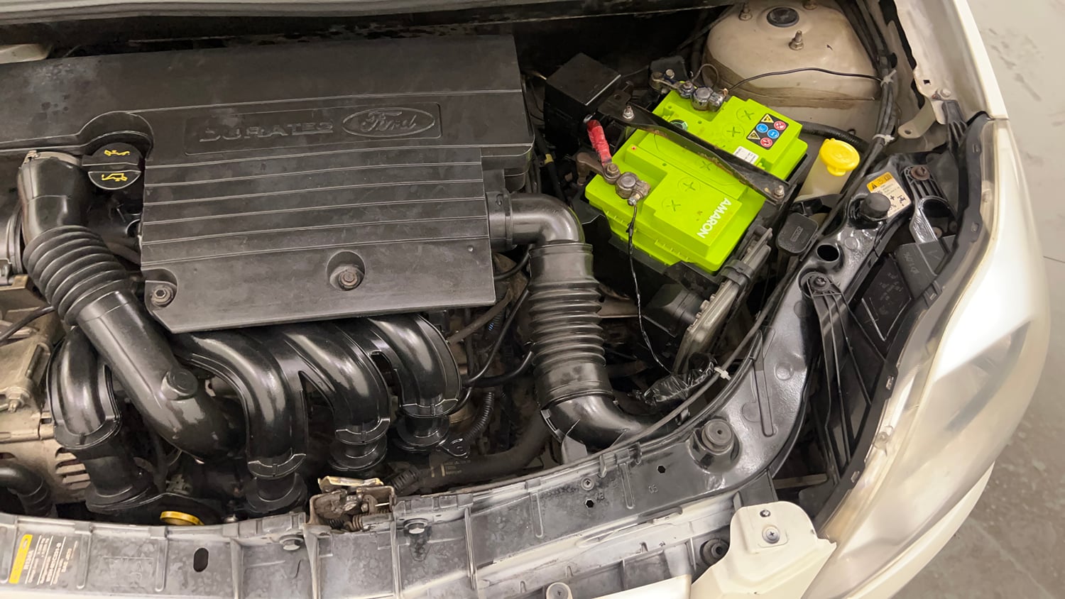 Used 2014 Ford Figo Duratec Petrol Titanium 1.2 Petrol Manual engine ENGINE LEFT SIDE VIEW