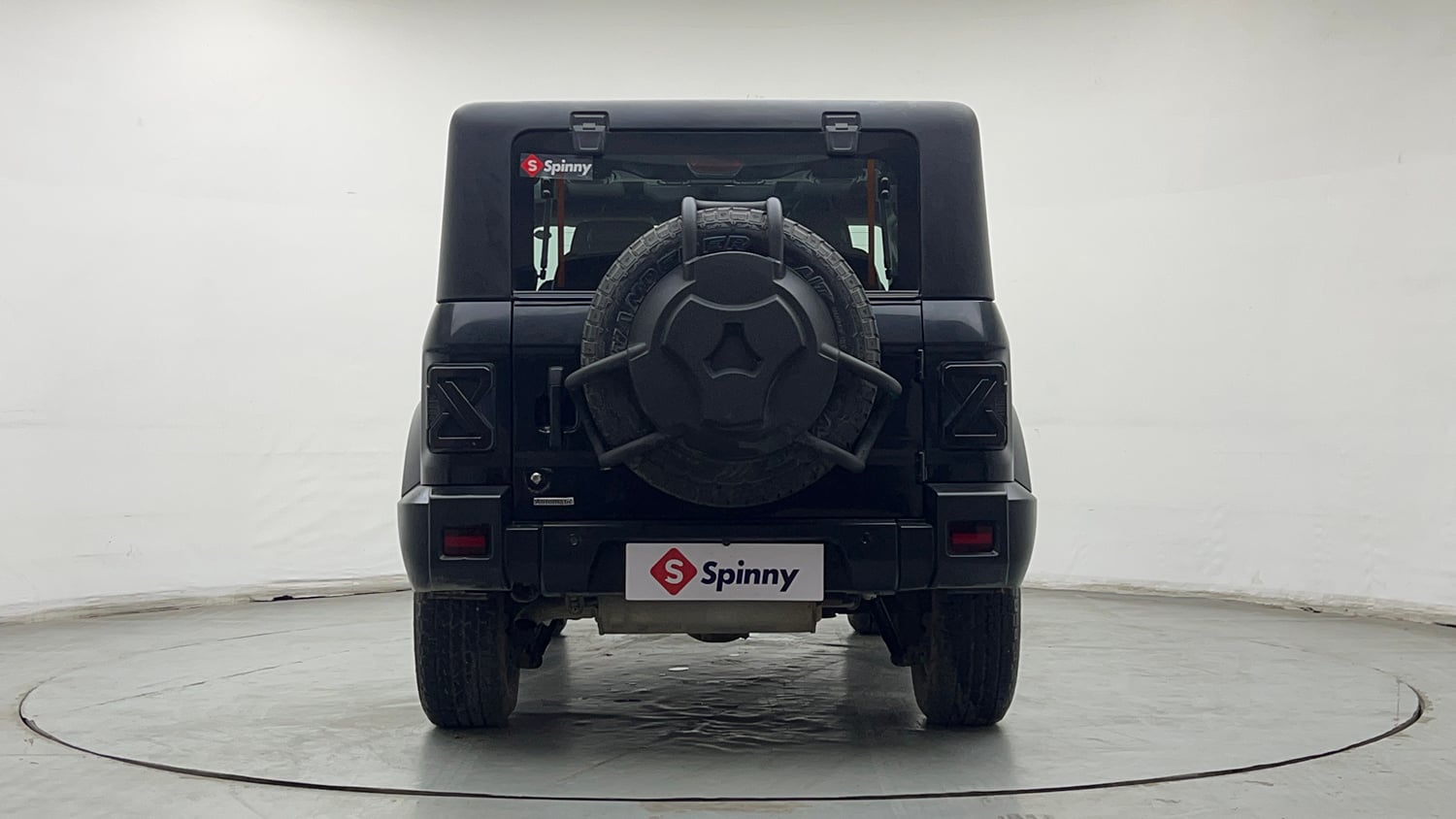 Used 2022 mahindra Thar LX Hard Top Petrol AT 4WD Petrol Automatic exterior BACK VIEW