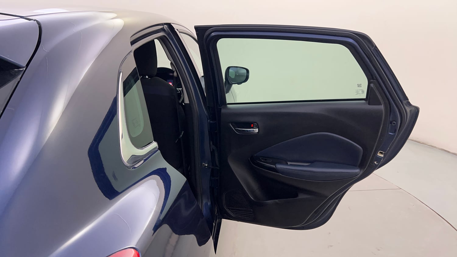 Used 2022 Maruti Suzuki Baleno Alpha AGS Petrol Automatic interior RIGHT REAR DOOR OPEN VIEW