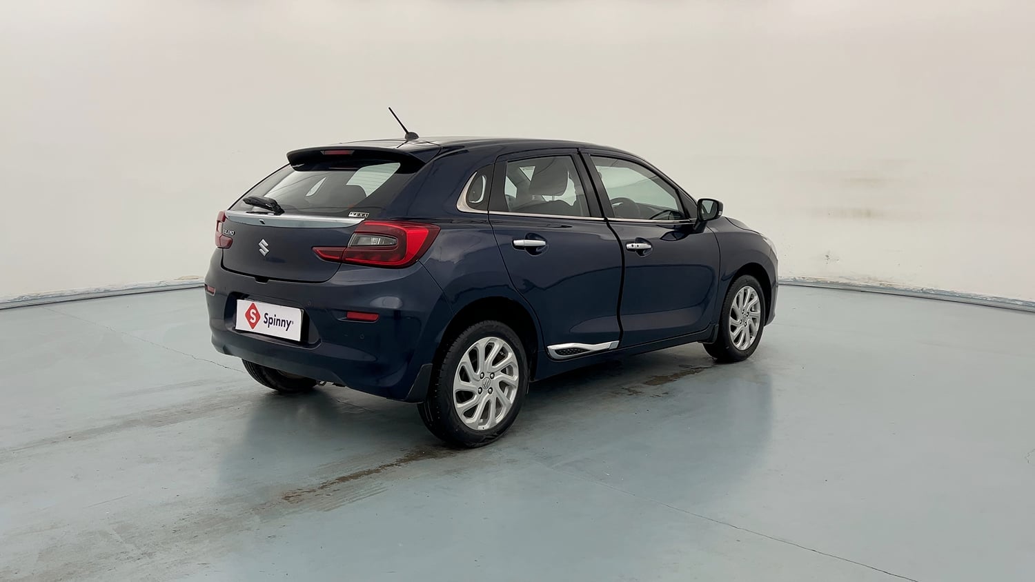 Used 2022 Maruti Suzuki Baleno Zeta AGS Petrol Automatic exterior RIGHT REAR CORNER VIEW