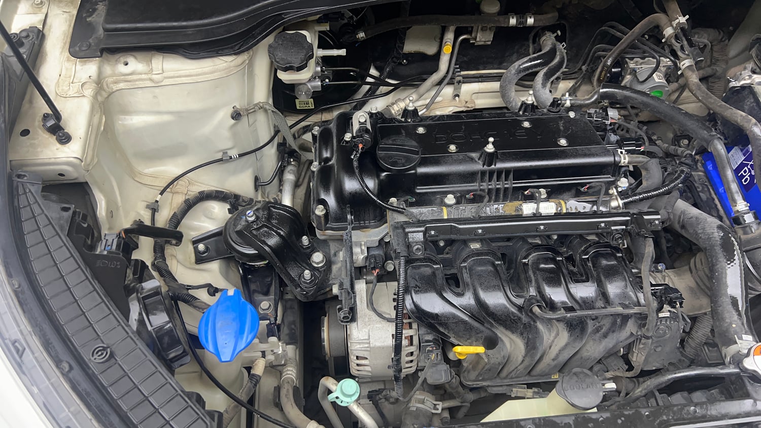 Used 2018 Hyundai Creta SX 1.6 AT Petrol Petrol Automatic engine ENGINE RIGHT SIDE VIEW