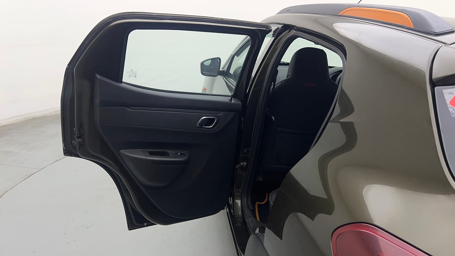 Used 2022 Renault Kwid CLIMBER 1.0 (O) Petrol Manual interior LEFT REAR DOOR OPEN VIEW