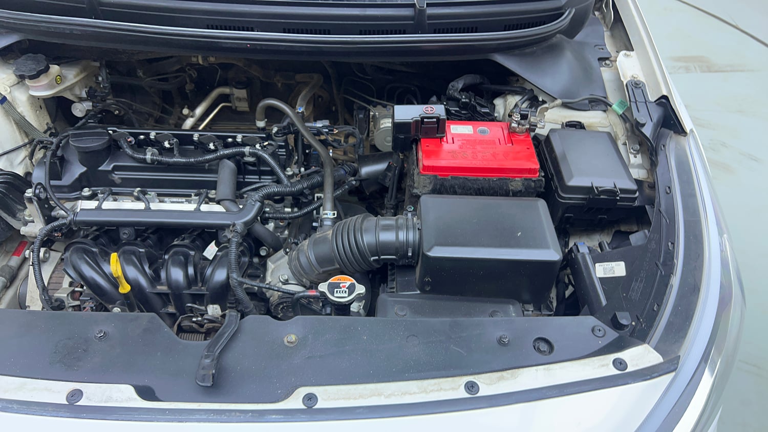 Used 2019 Hyundai Elite i20 Sportz Plus 1.2 Petrol Manual engine ENGINE LEFT SIDE VIEW