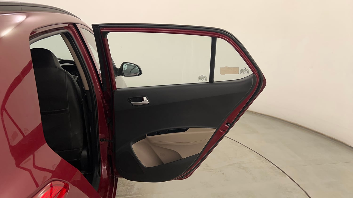 Used 2016 Hyundai Grand i10 Sportz 1.2 Kappa VTVT Petrol Manual interior RIGHT REAR DOOR OPEN VIEW