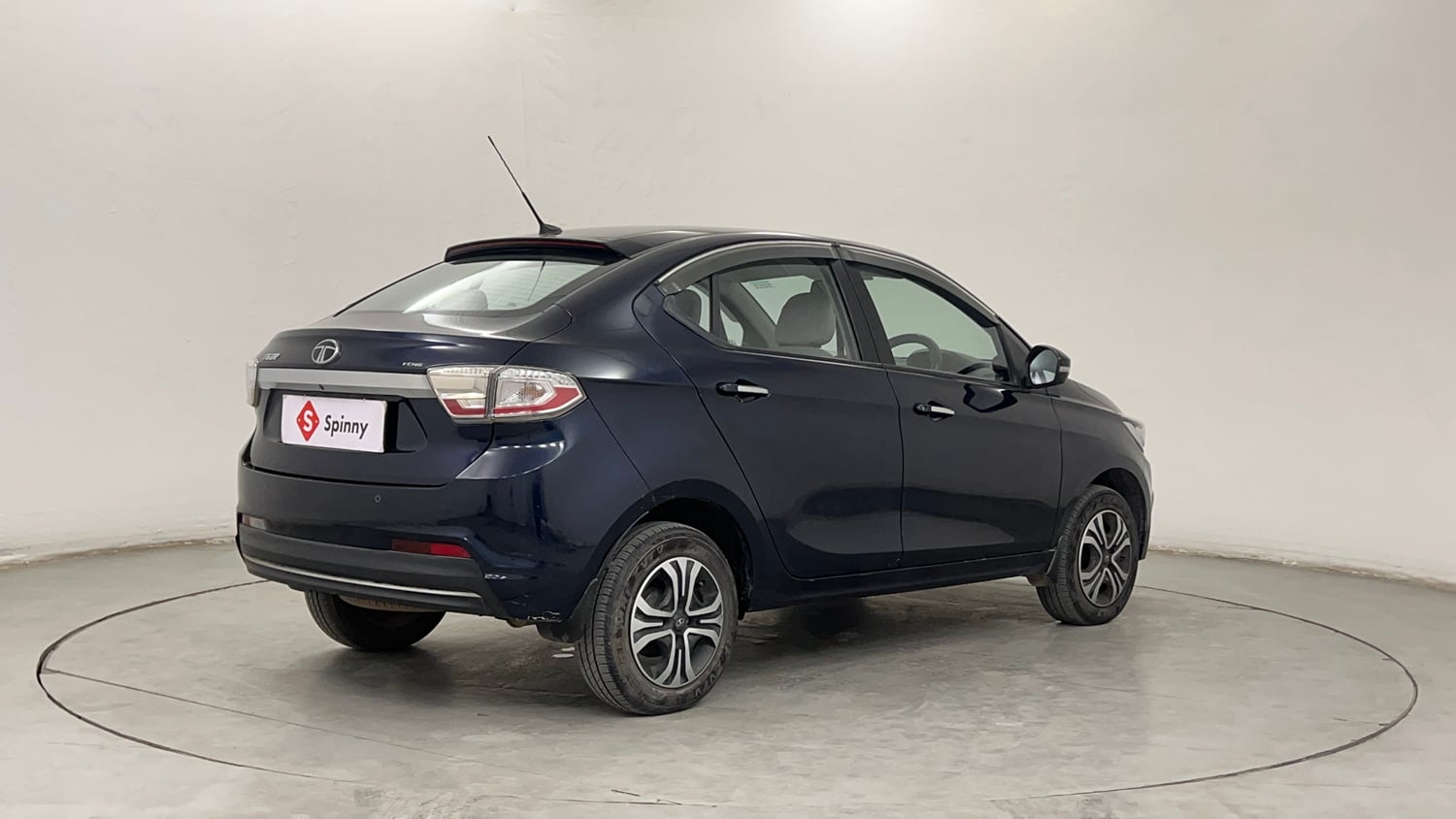 Used 2024 Tata Tigor XZA iCNG Cng Automatic exterior RIGHT REAR CORNER VIEW