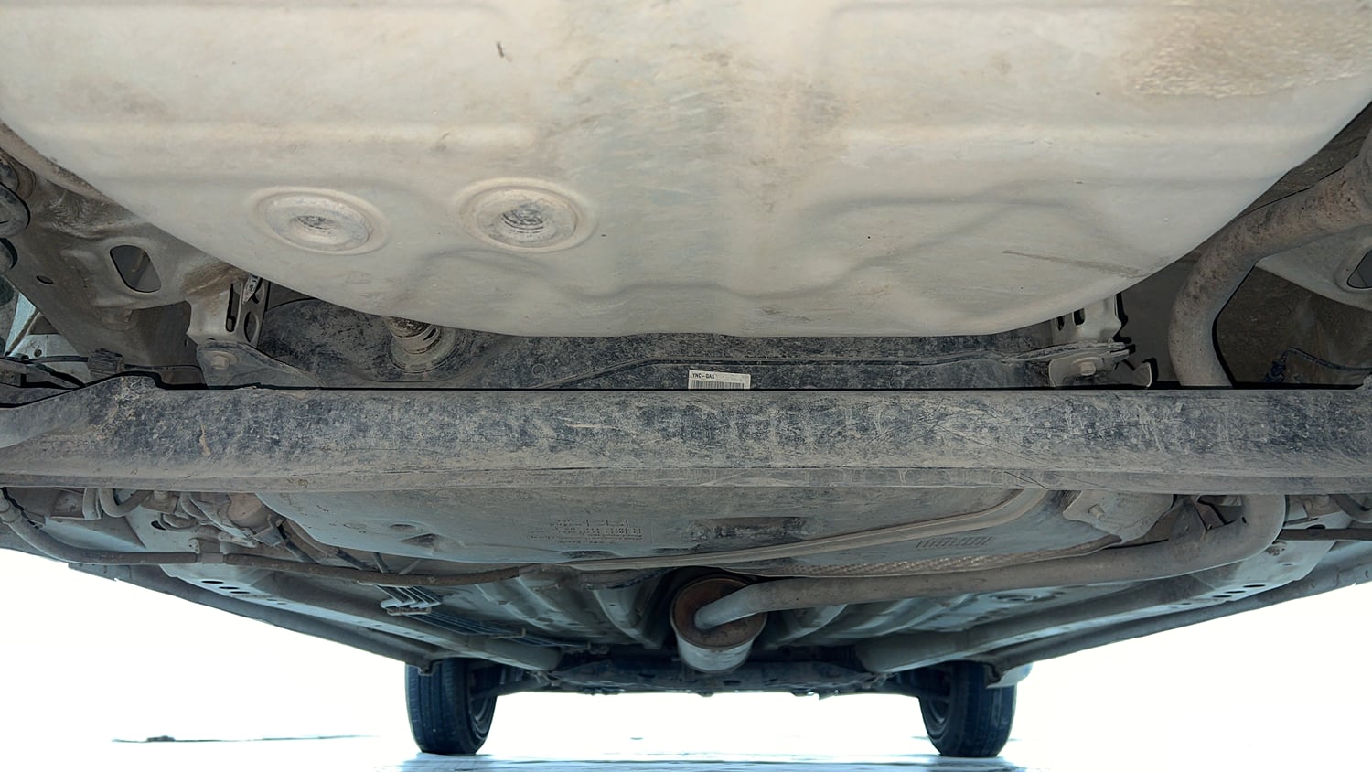 Used 2023 Maruti Suzuki Celerio LXi Petrol Manual extra REAR UNDERBODY VIEW (TAKEN FROM REAR)