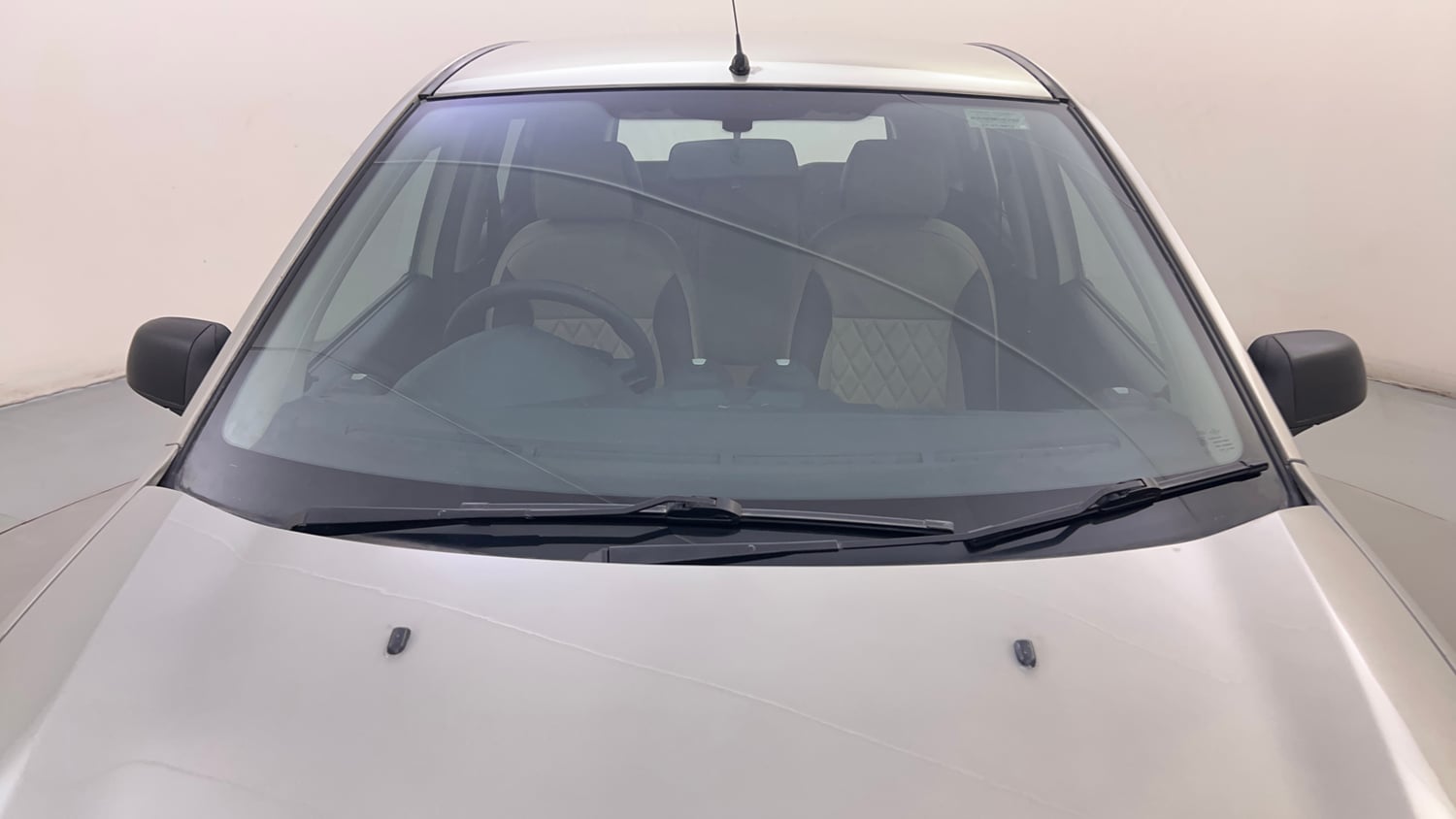 Used 2012 Ford Figo Duratorq Diesel EXI 1.4 Diesel Manual exterior FRONT WINDSHIELD VIEW