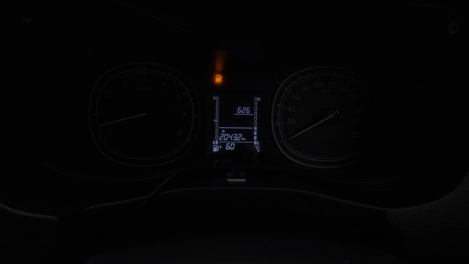 Used 2022 maruti-suzuki Vitara Brezza VXi Petrol Manual interior CLUSTERMETER VIEW
