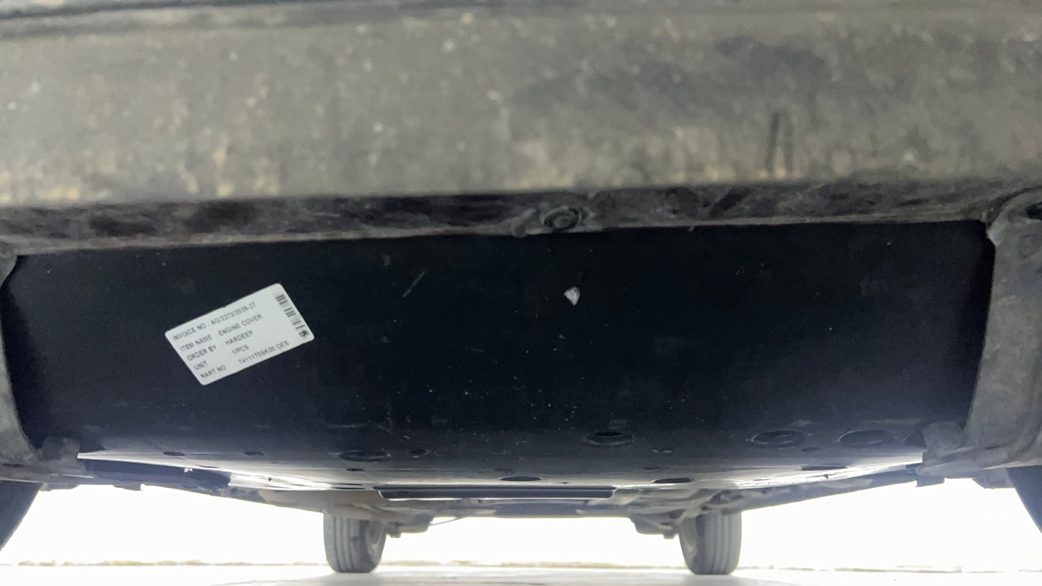 Used 2016 Honda Jazz V Petrol Petrol Manual extra FRONT LEFT UNDERBODY VIEW