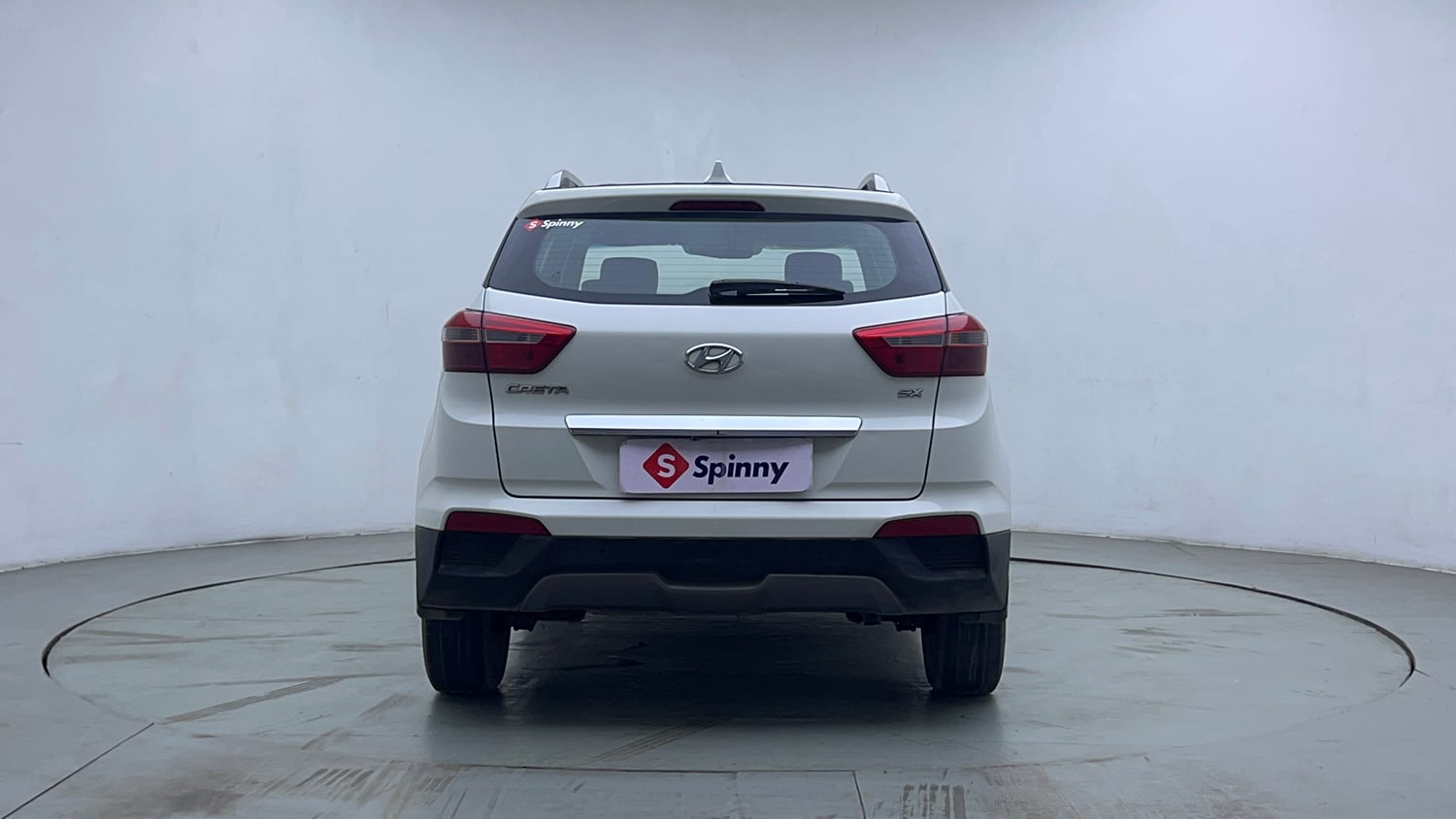 Used 2016 Hyundai Creta 1.6 SX Plus Petrol Petrol Manual exterior BACK VIEW