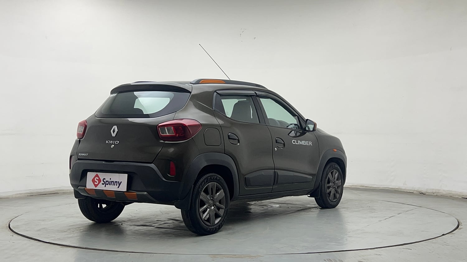 Used 2022 Renault Kwid CLIMBER 1.0 (O) Petrol Manual exterior RIGHT REAR CORNER VIEW