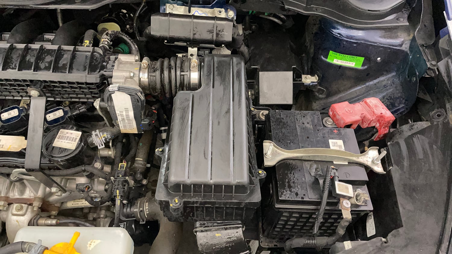 Used 2025 Tata Altroz XZ Petrol Petrol Manual engine ENGINE LEFT SIDE VIEW