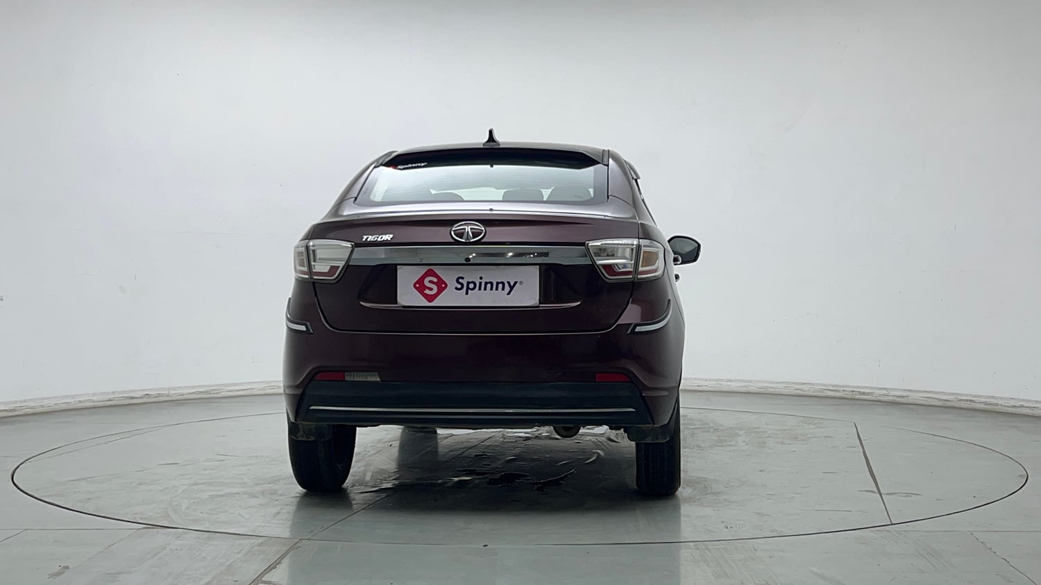 Used 2021 Tata Tigor XZA Plus Petrol Automatic exterior BACK VIEW