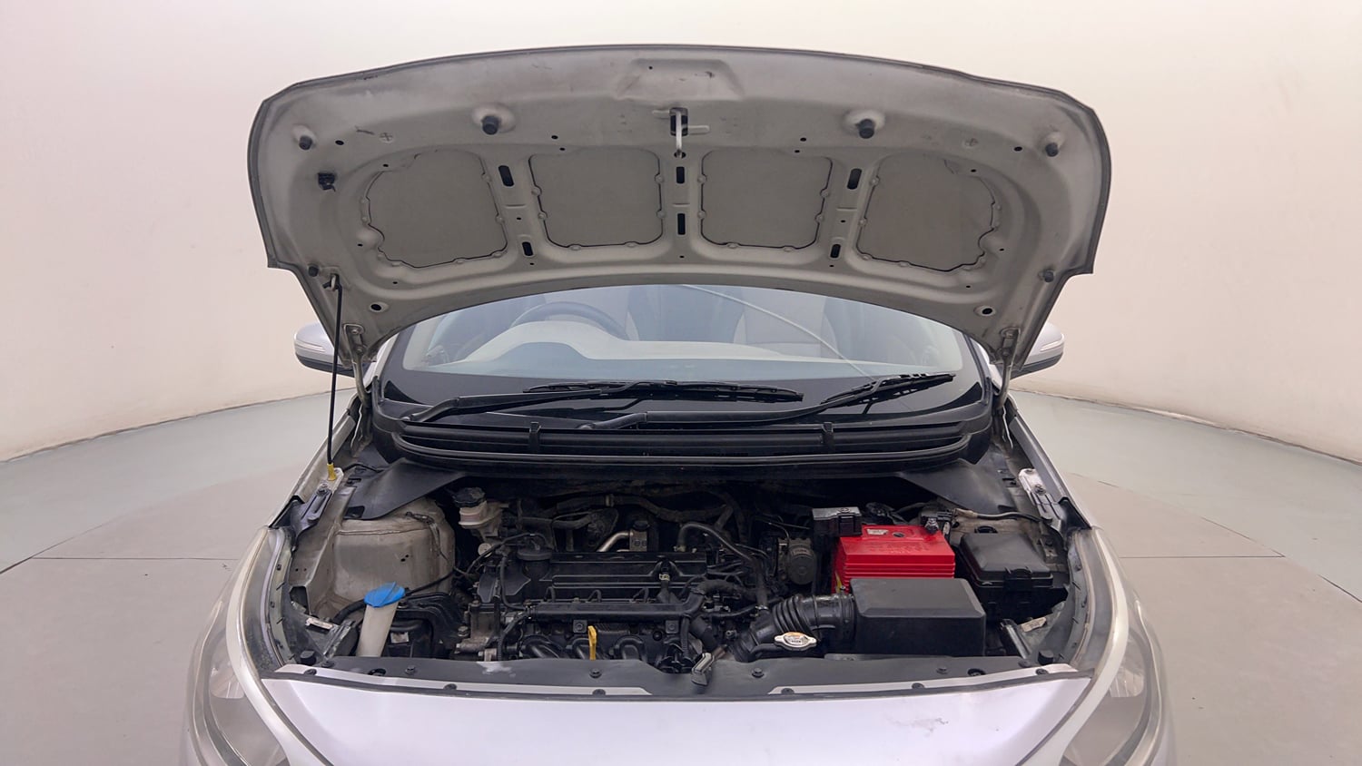 Used 2017 Hyundai Elite i20 Sportz 1.2 Petrol Manual engine ENGINE & BONNET OPEN FRONT VIEW