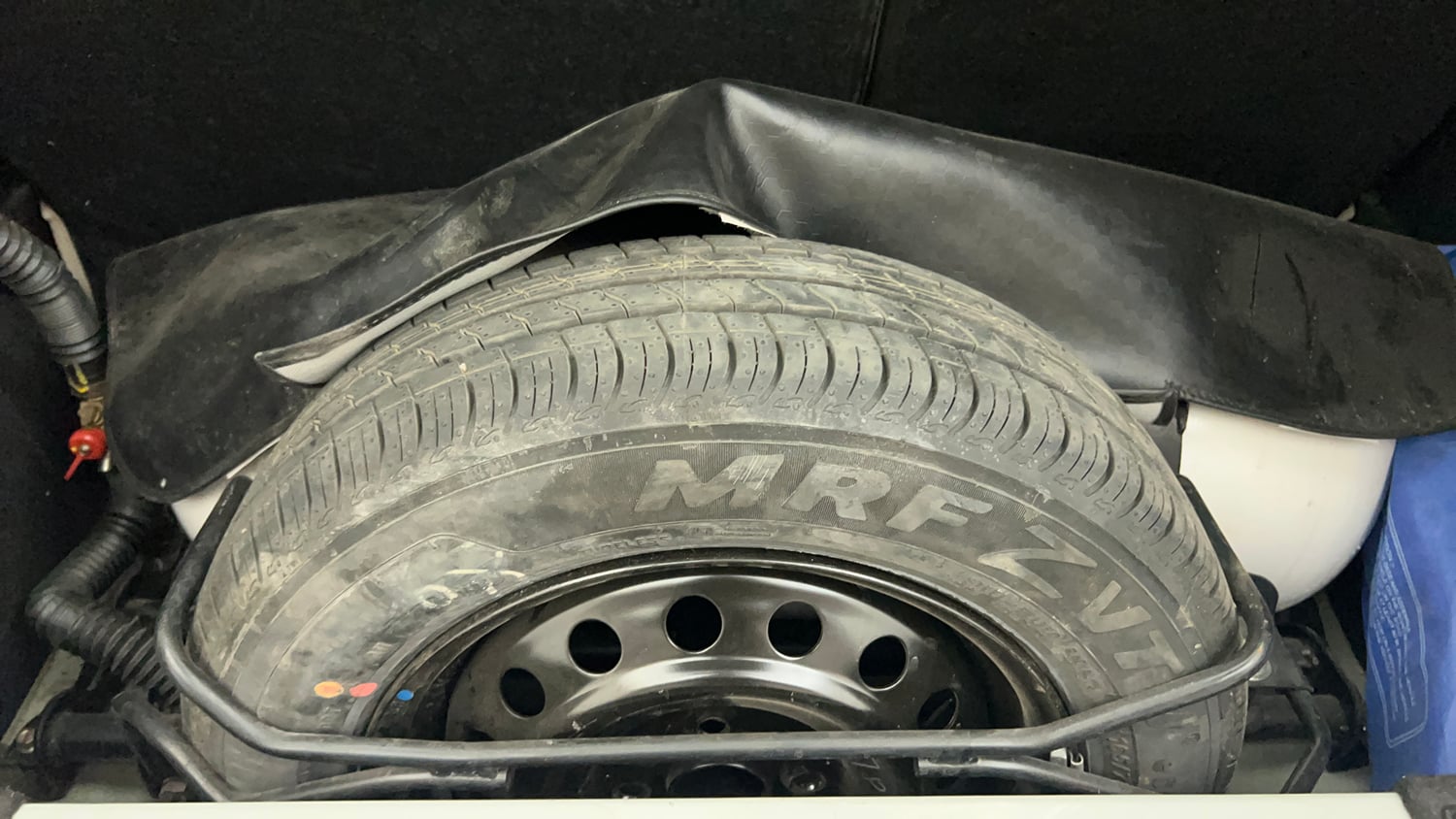 Used 2023 Maruti Suzuki Wagon R VXI 1.0 CNG Cng Manual tyres SPARE TYRE VIEW