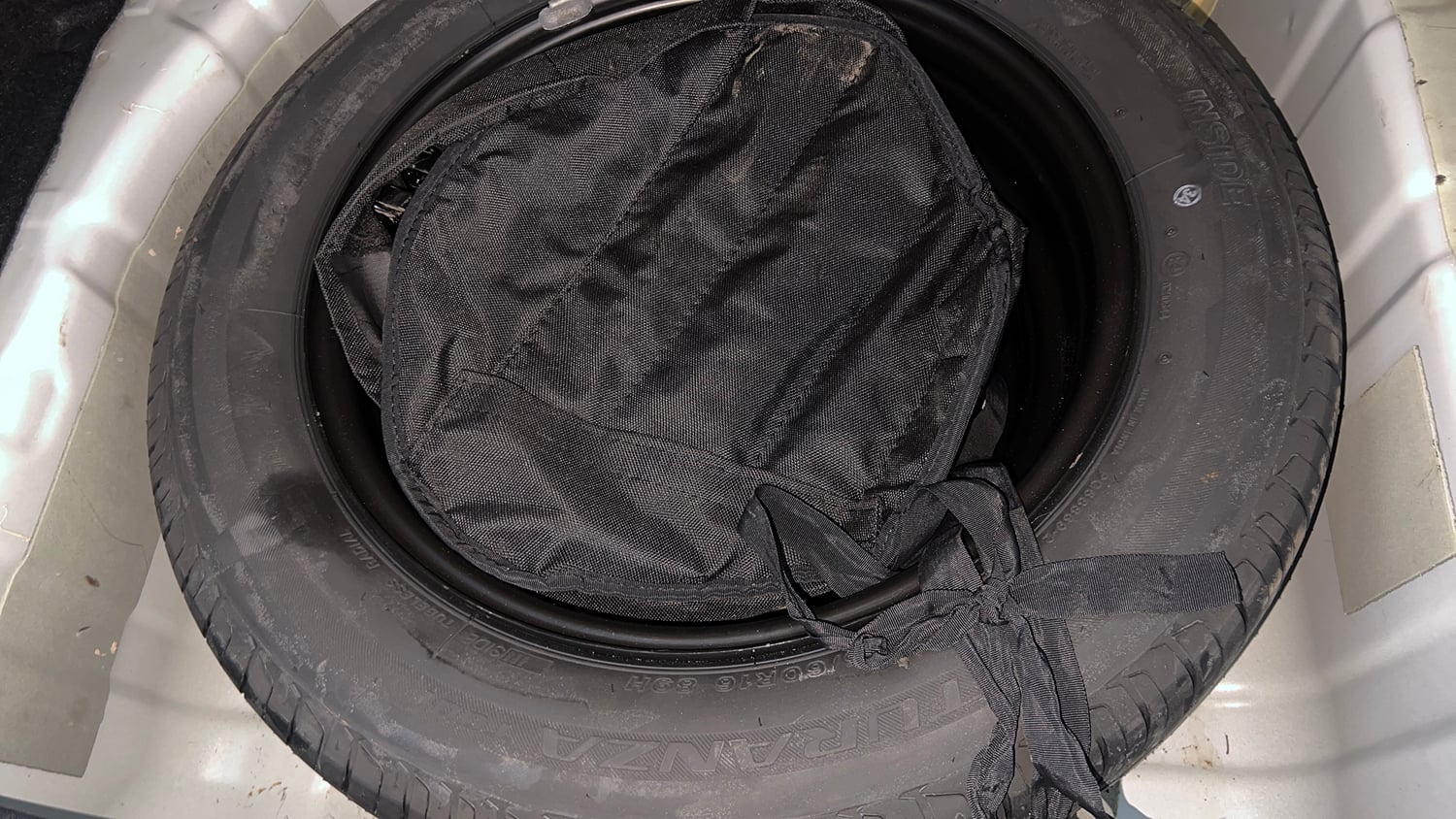 Used 2023 Tata Nexon XE Petrol Manual tyres SPARE TYRE VIEW
