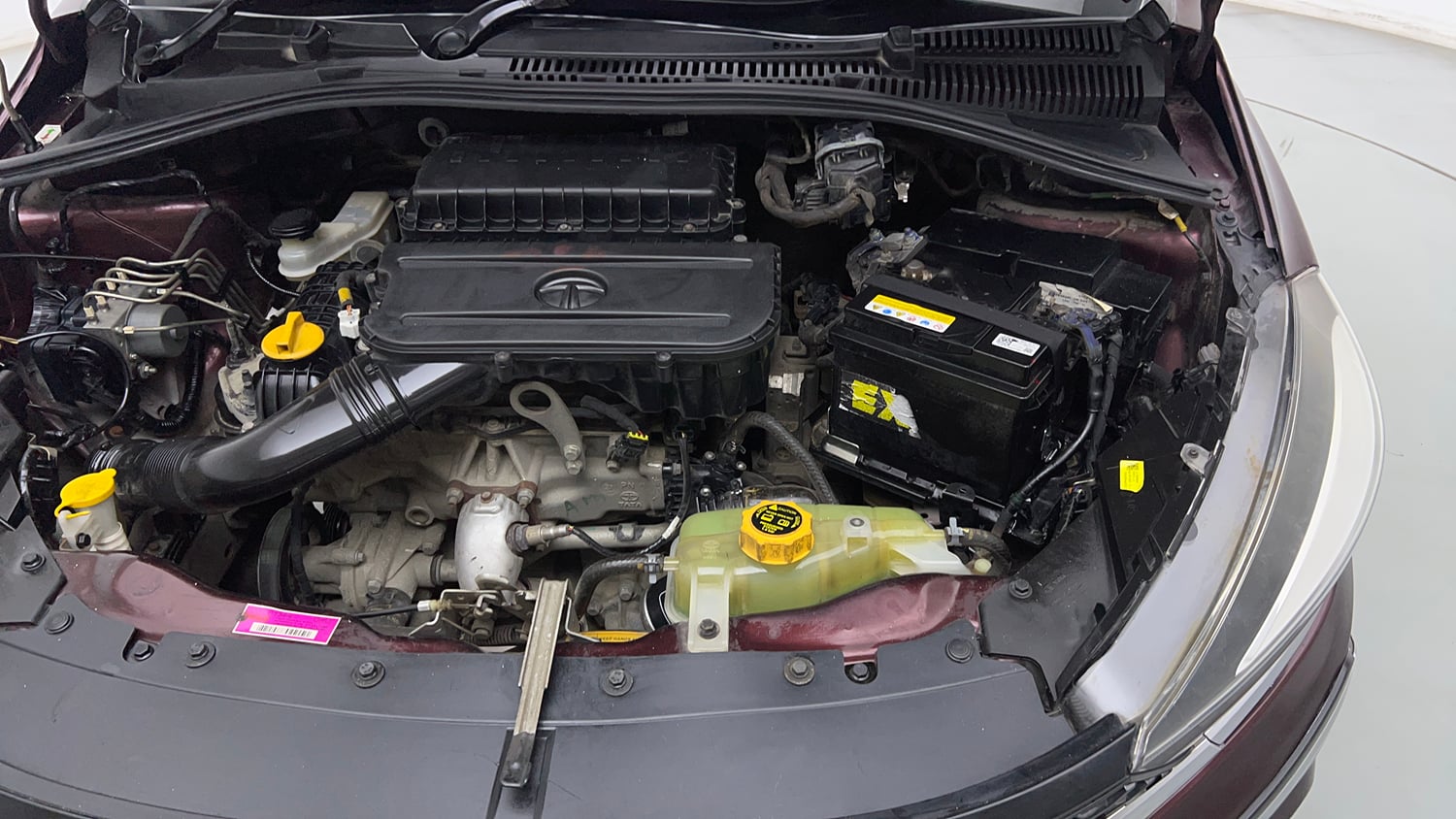 Used 2021 Tata Tigor XZA Plus Petrol Automatic engine ENGINE LEFT SIDE VIEW