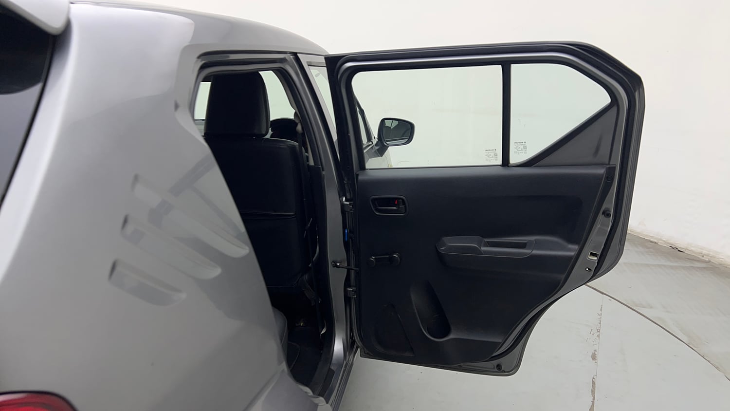 Used 2021 Maruti Suzuki Ignis Sigma 1.2 MT Petrol Manual interior RIGHT REAR DOOR OPEN VIEW
