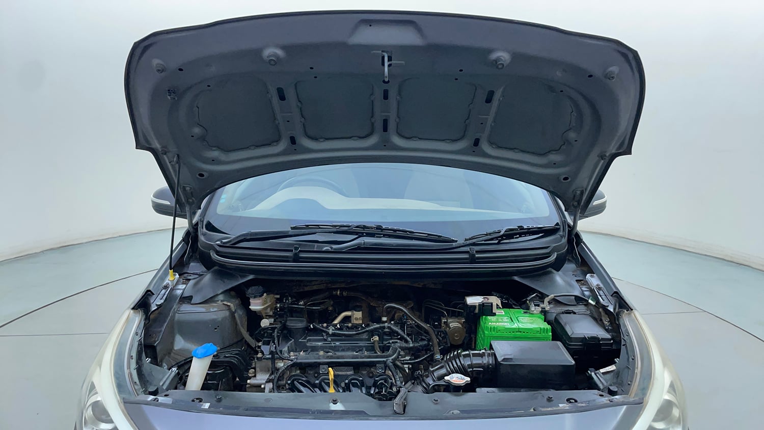 Used 2019 Hyundai Elite i20 Asta 1.2 (O) Petrol Manual engine ENGINE & BONNET OPEN FRONT VIEW