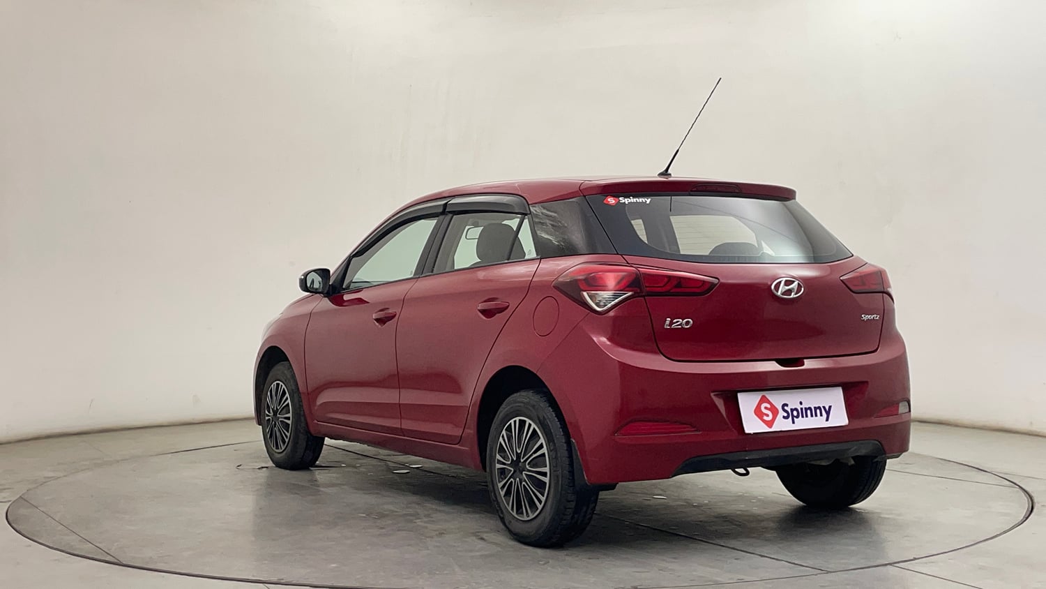 Used 2017 Hyundai Elite i20 Sportz 1.2 Petrol Manual exterior LEFT REAR CORNER VIEW