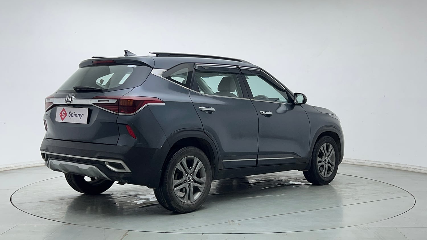 Used 2020 kia Seltos HTX IVT 1.5 Petrol Automatic exterior RIGHT REAR CORNER VIEW