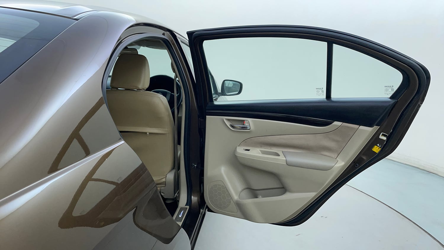 Used 2017 Maruti Suzuki Ciaz VXi Petrol Manual interior RIGHT REAR DOOR OPEN VIEW