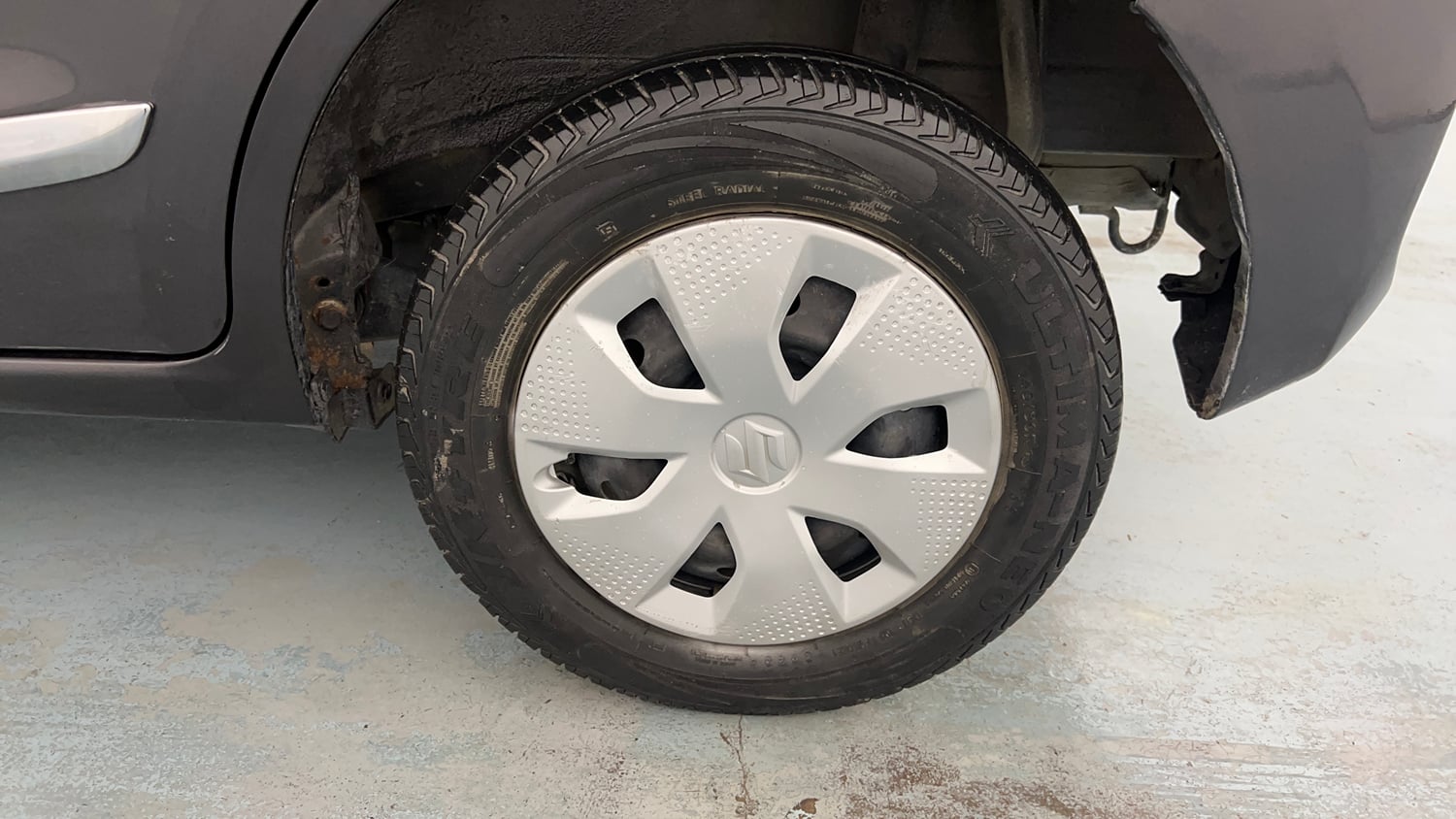 Used 2023 Maruti Suzuki Alto K10 VXi Plus Petrol Manual tyres LEFT REAR TYRE RIM VIEW