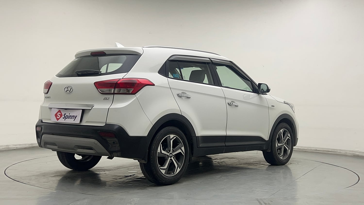Used 2018 Hyundai Creta SX 1.6 AT Petrol Petrol Automatic exterior RIGHT REAR CORNER VIEW