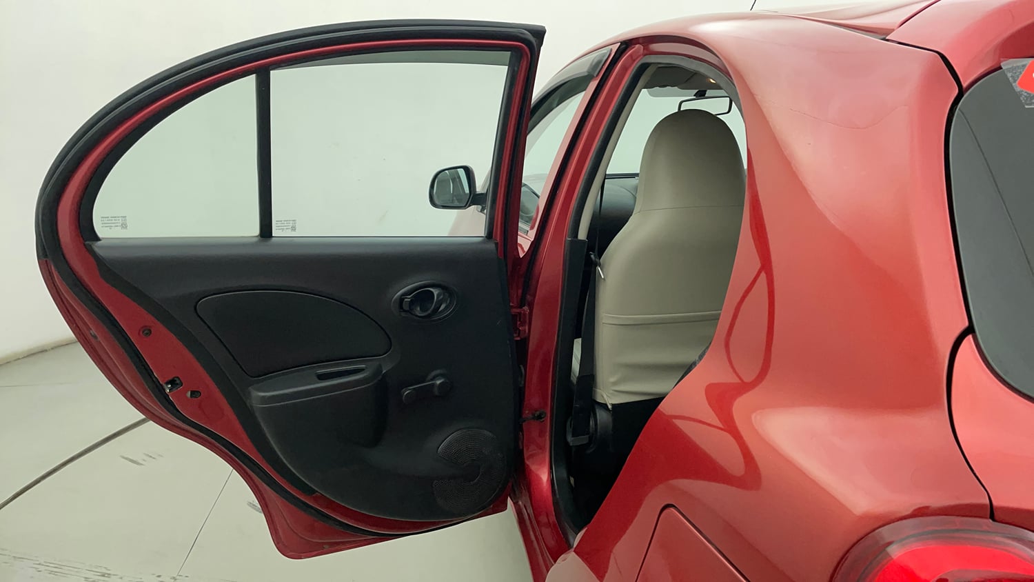Used 2019 Nissan Micra Active XL Petrol Manual interior LEFT REAR DOOR OPEN VIEW