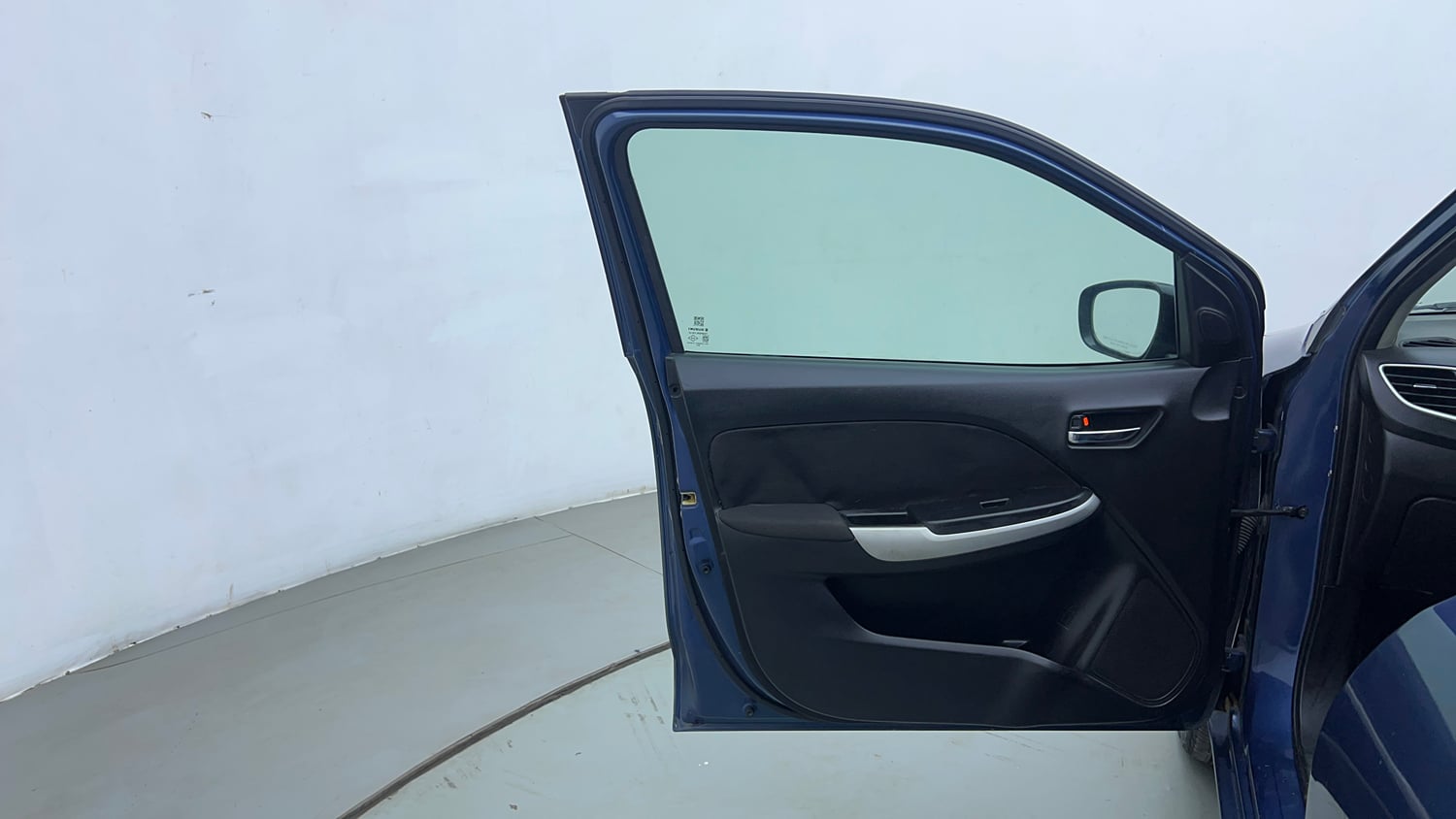 Used 2016 Maruti Suzuki Baleno Zeta 1.2 AT Petrol Automatic interior LEFT FRONT DOOR OPEN VIEW