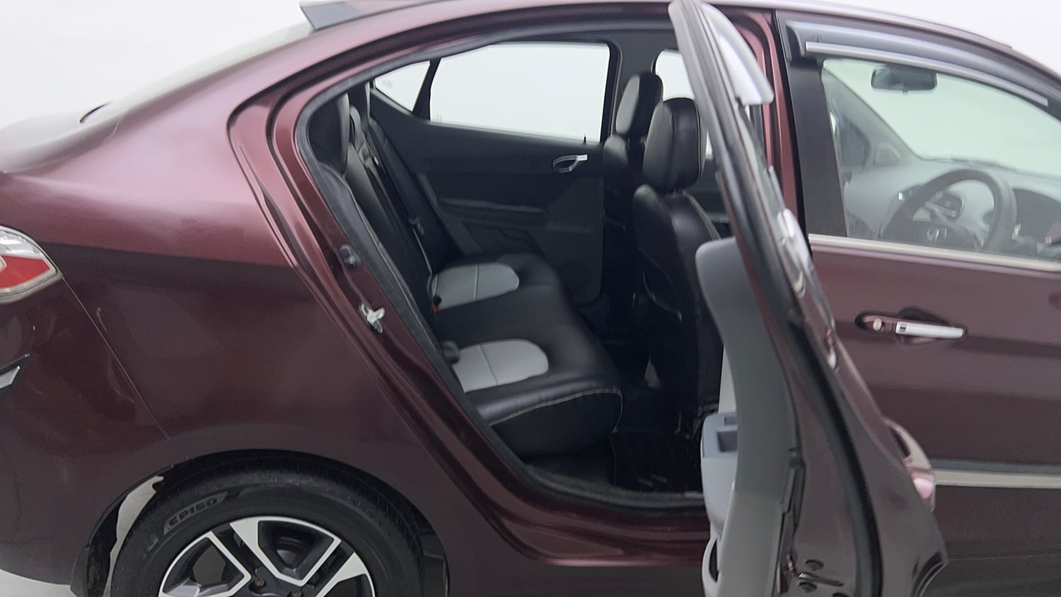 Used 2021 Tata Tigor XZA Plus Petrol Automatic interior RIGHT SIDE REAR DOOR CABIN VIEW