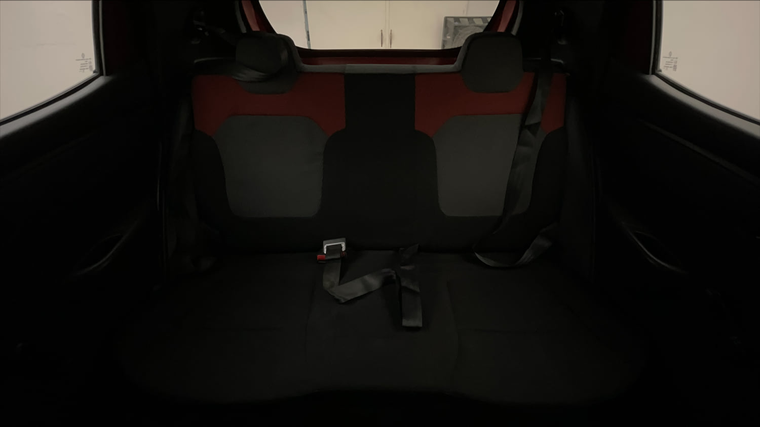 Used 2016 Renault Kwid 1.0 RXT Petrol Manual interior REAR SEAT CONDITION VIEW