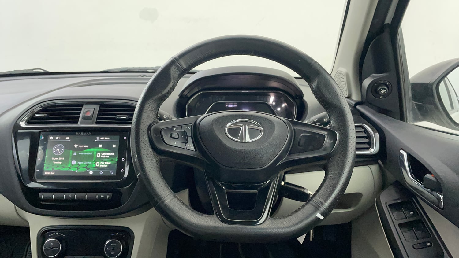 Used 2023 Tata Tiago XZ Plus Petrol Manual interior STEERING VIEW