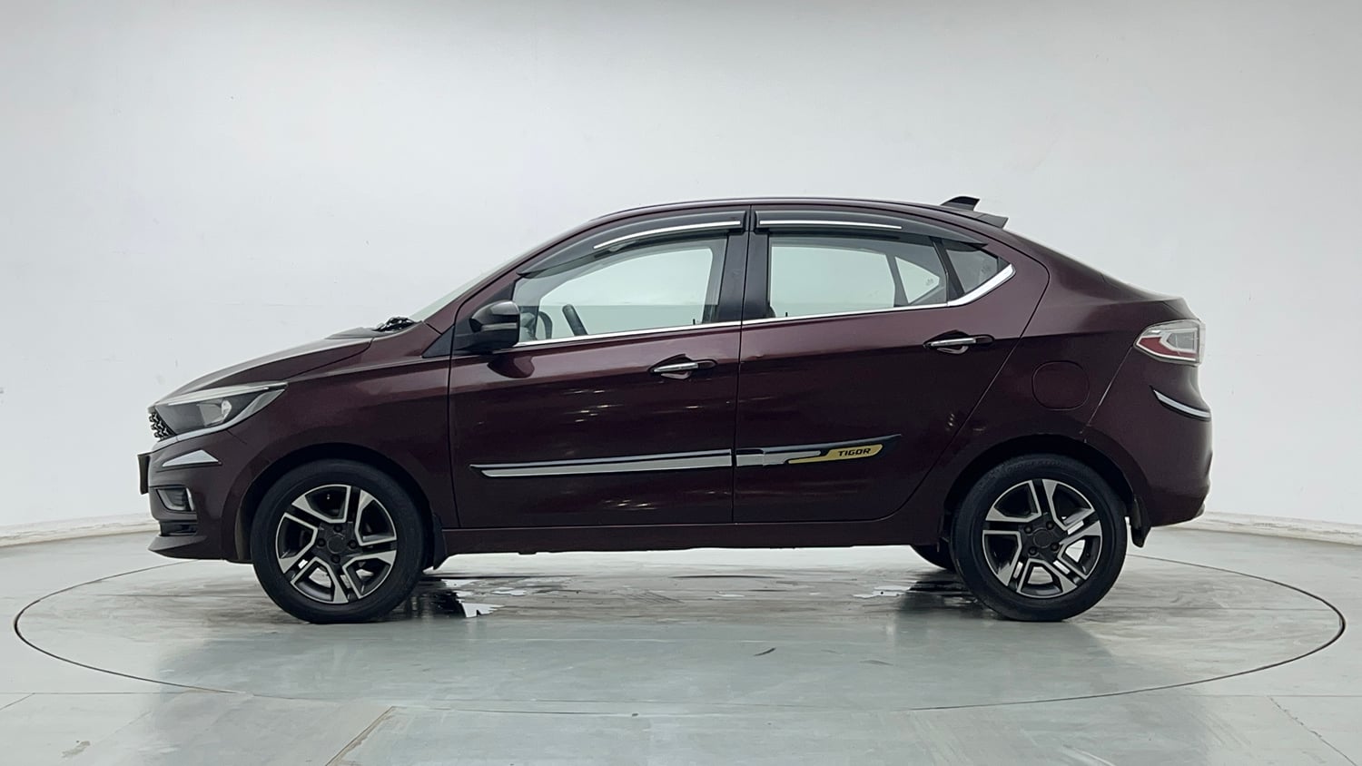 Used 2021 Tata Tigor XZA Plus Petrol Automatic exterior LEFT SIDE VIEW