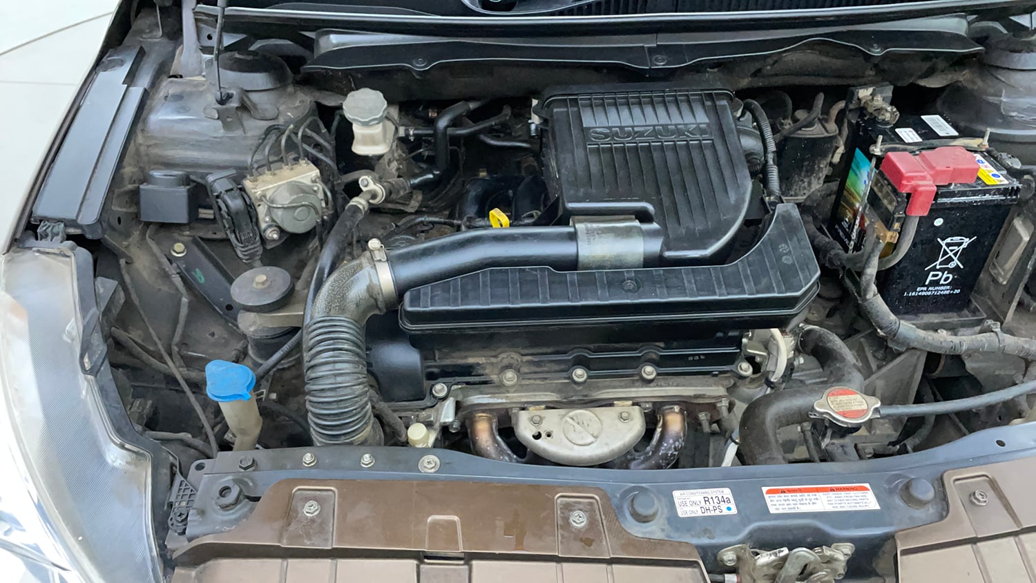 Used 2017 Maruti Suzuki Ciaz VXi Petrol Manual engine ENGINE RIGHT SIDE VIEW