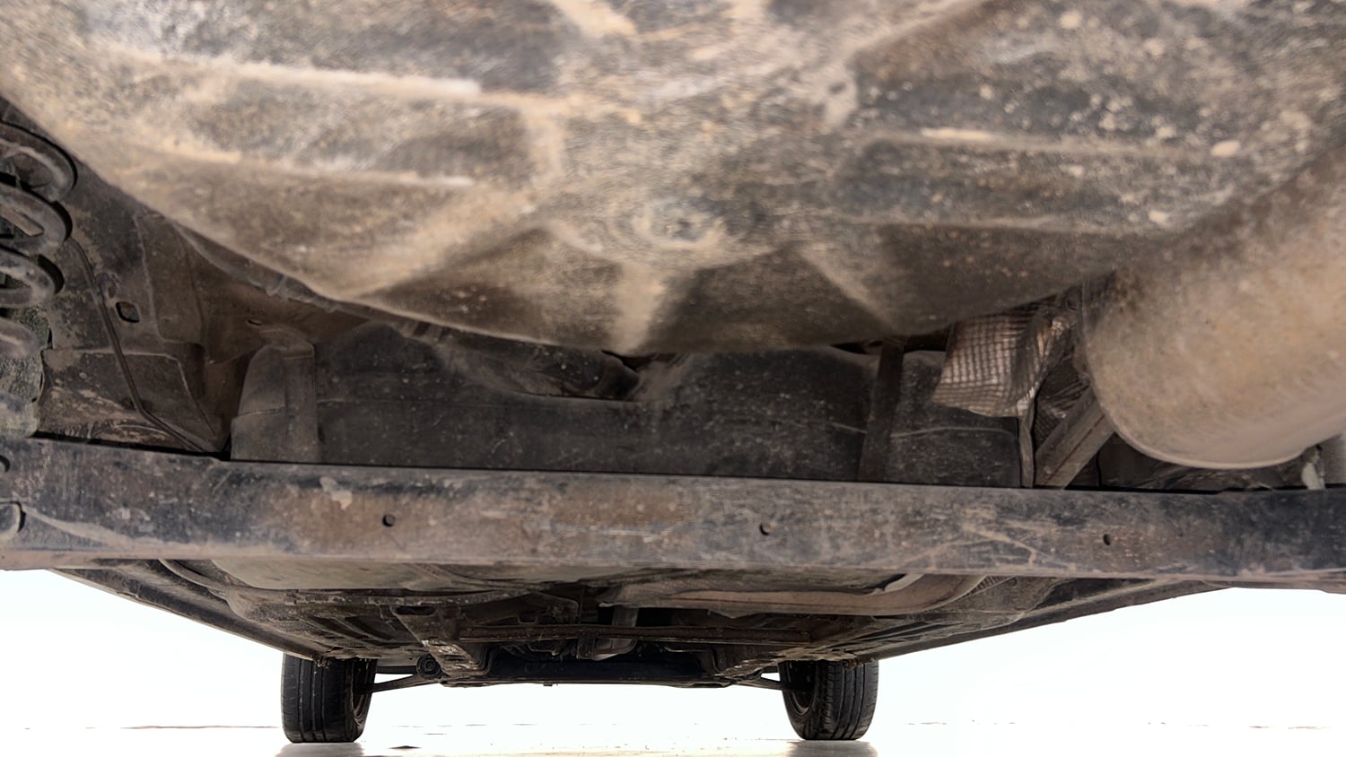 Used 2012 Ford Figo Duratorq Diesel EXI 1.4 Diesel Manual extra REAR UNDERBODY VIEW (TAKEN FROM REAR)