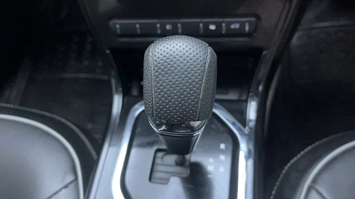 Used 2021 Tata Nexon XZA Plus Petrol Automatic interior GEAR  KNOB VIEW