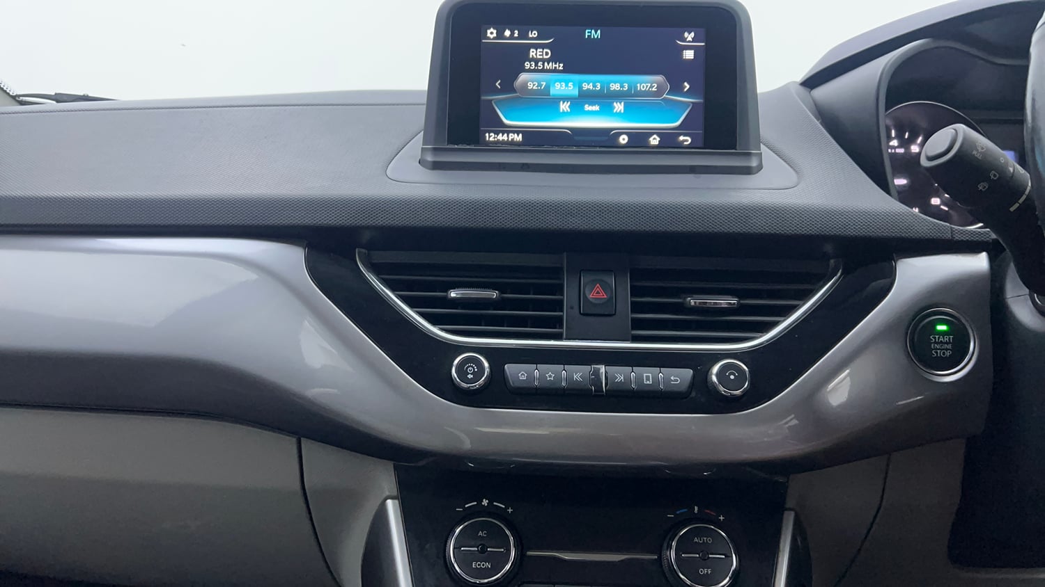 Used 2018 Tata Nexon XZ Plus Diesel Diesel Manual interior MUSIC SYSTEM & AC CONTROL VIEW