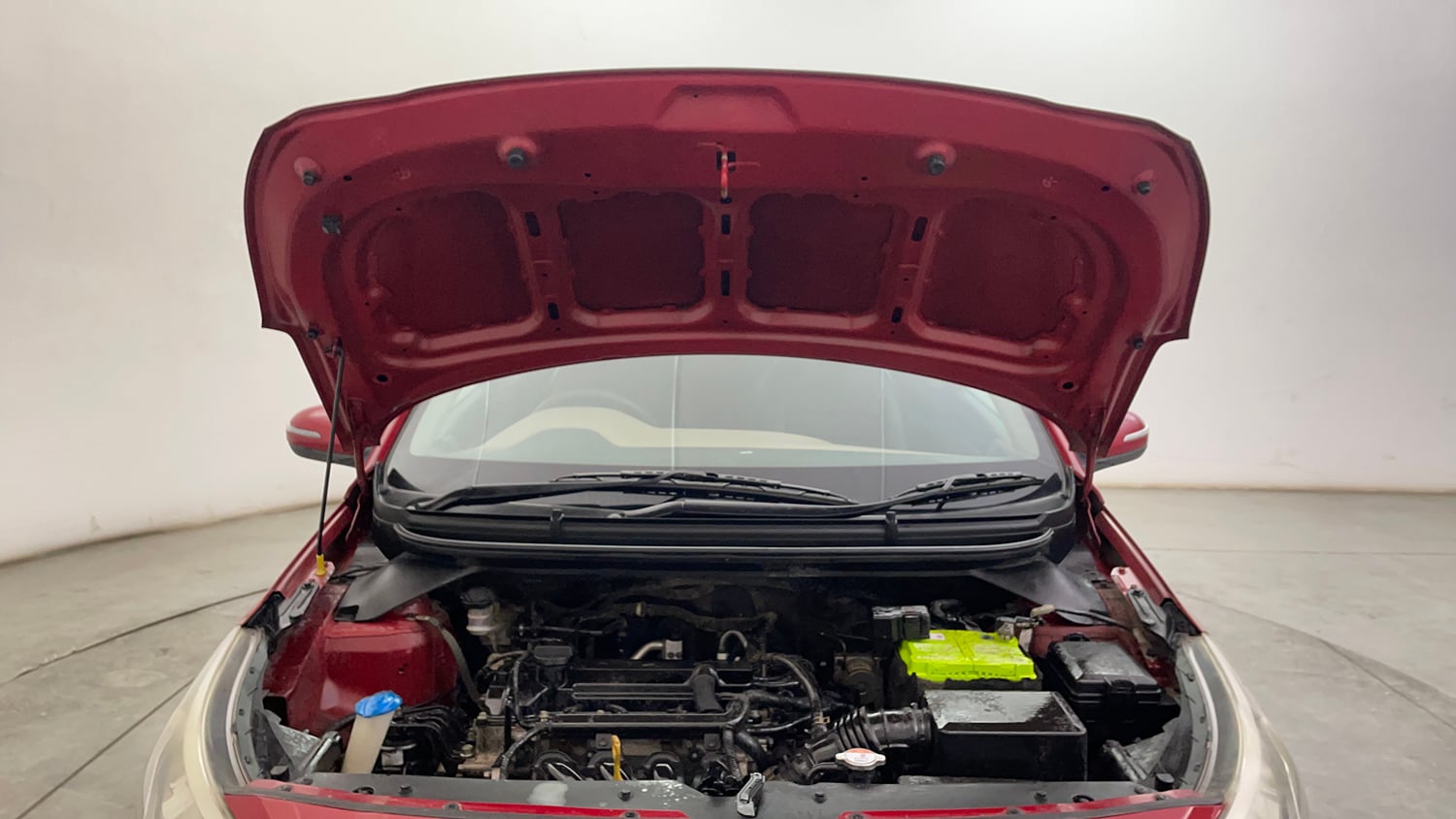 Used 2017 Hyundai Elite i20 Sportz 1.2 Petrol Manual engine ENGINE & BONNET OPEN FRONT VIEW