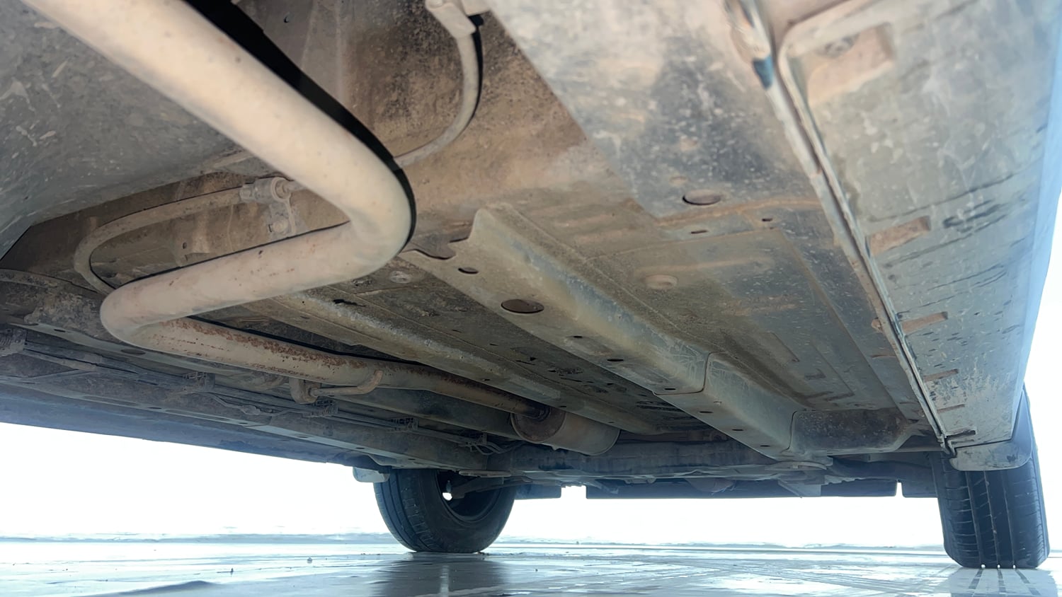 Used 2022 Tata Punch Adventure MT Petrol Manual extra REAR RIGHT UNDERBODY VIEW