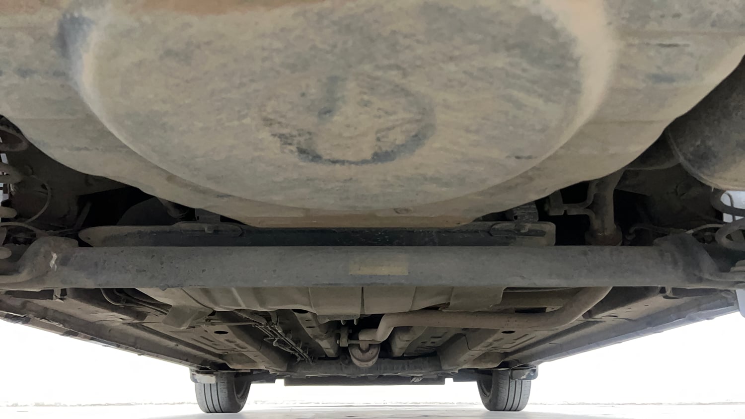 Used 2022 Tata Altroz XTA Petrol Petrol Automatic extra REAR UNDERBODY VIEW (TAKEN FROM REAR)