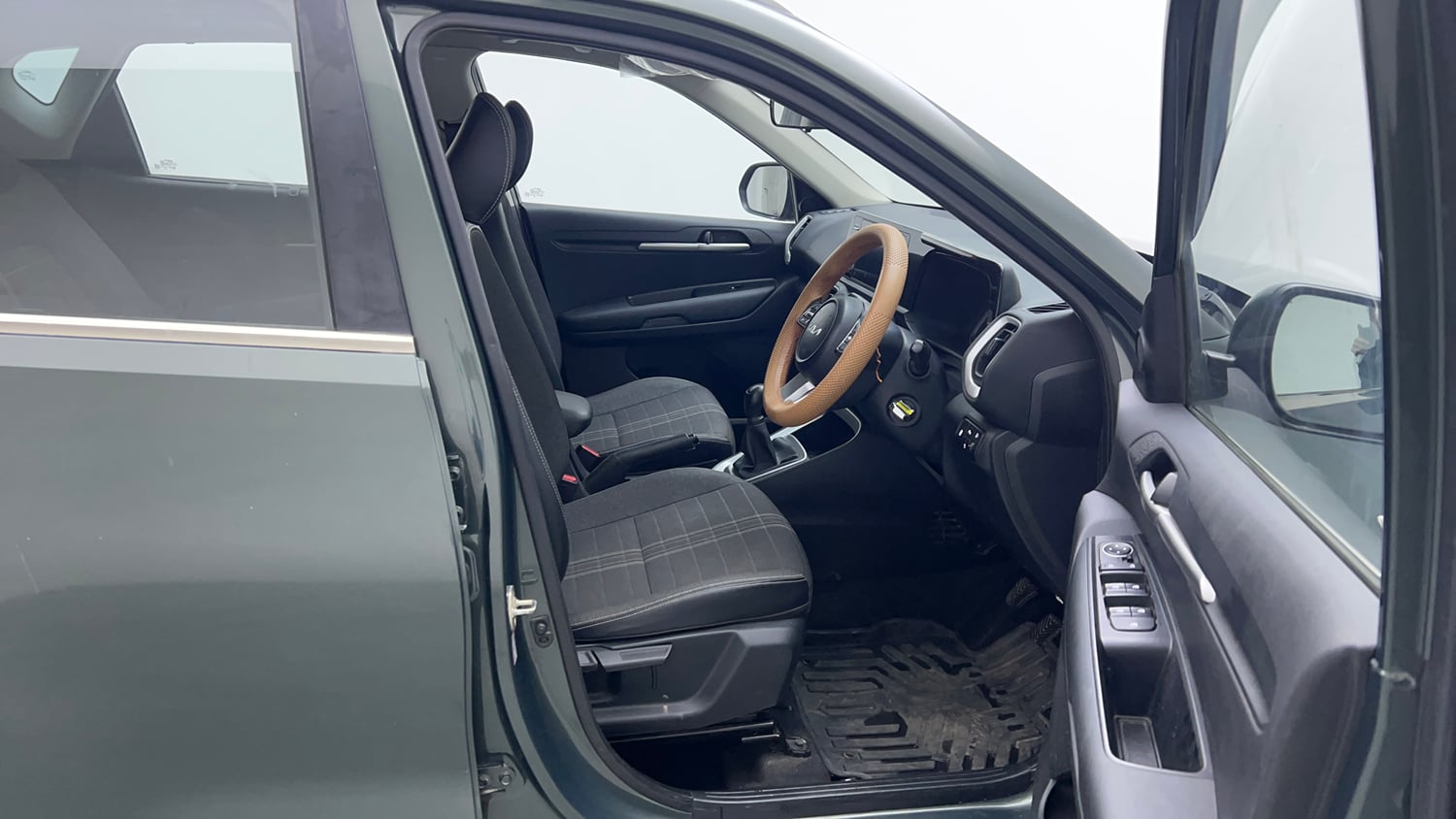 Used 2024 Kia Sonet HTK (O) 1.2 Petrol MT Petrol Manual interior RIGHT SIDE FRONT DOOR CABIN VIEW