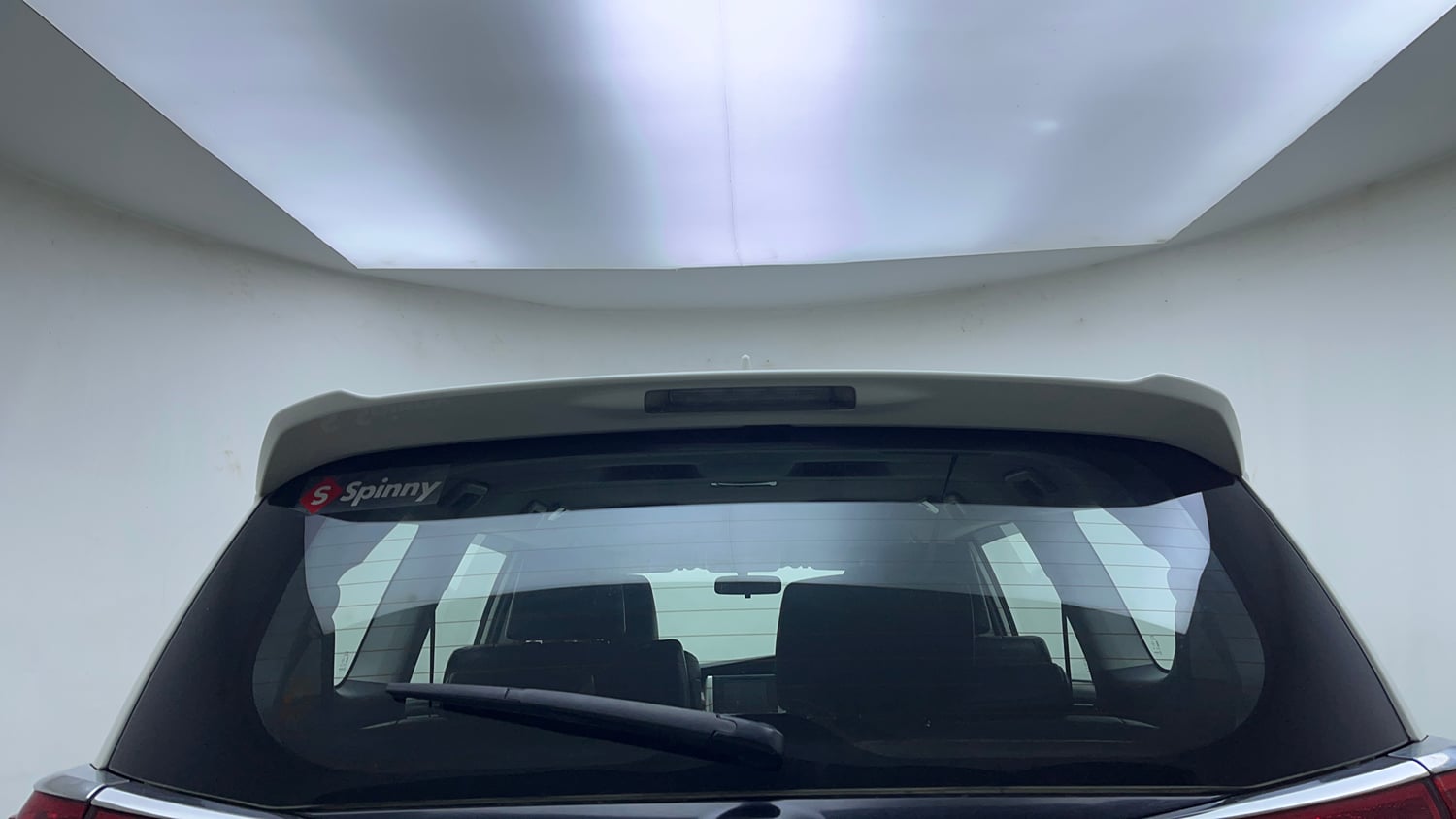 Used 2019 Toyota Innova Crysta Touring Sport Diesel AT Diesel Automatic exterior BACK WINDSHIELD VIEW